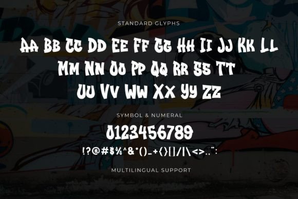 Graffiti Urban Font - Preview 2