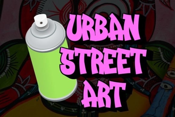 Graffiti Urban Font - Preview 3