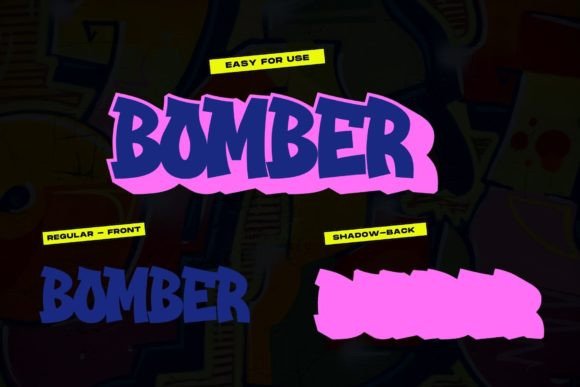 Graffiti Urban Font - Preview 4