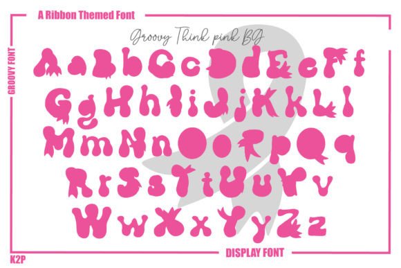 Groovy Think Pink Font - Preview 5