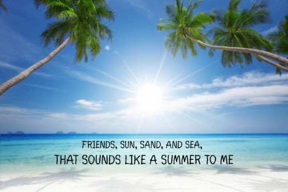 Hot Day Font PNG with transparent background - Preview 6