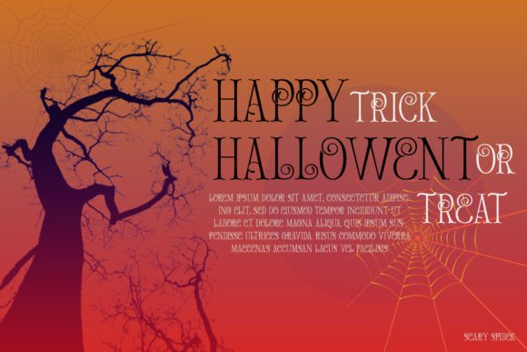 Looky Hallowen Font PNG with transparent background - Preview 1