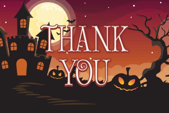 Looky Hallowen Font PNG with transparent background - Preview 5