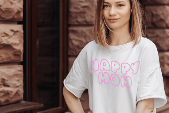 Love Groovy Font PNG with transparent background - Preview 2