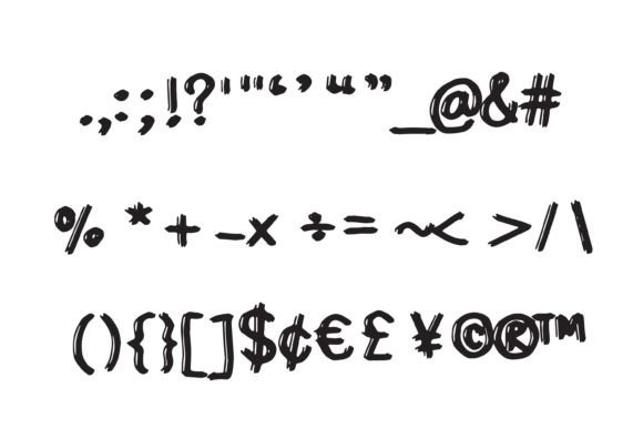 Maiox Font PNG with transparent background - Preview 6