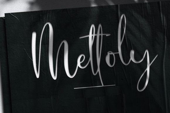 Martello Geoffry Font PNG with transparent background - Preview 4