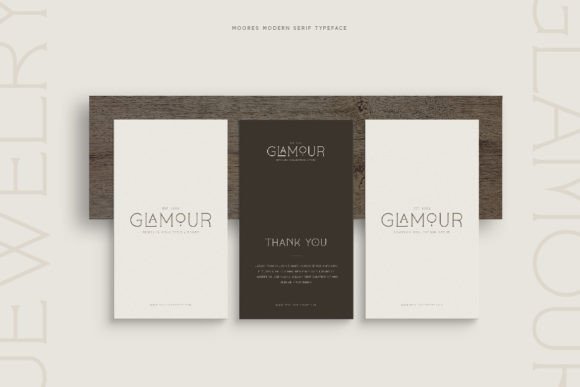 Moores Font font preview - 6