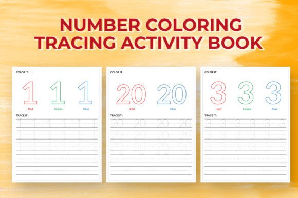 Number Learning, Color, Count Activity Graphic by sunjilcreative ...