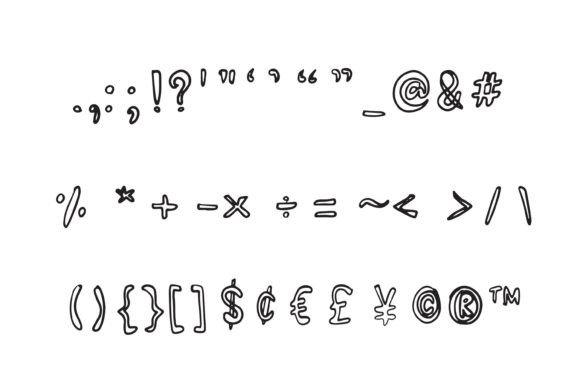 Parallel Font PNG with transparent background - Preview 4