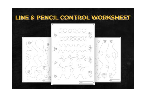 Pencil Control Activity Book for Kids