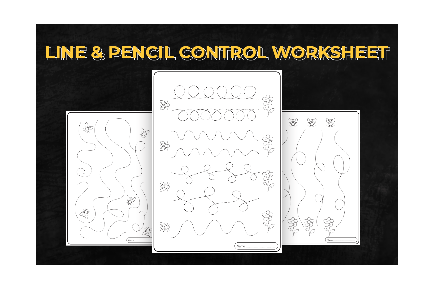 Pencil Control Activity Book for Kids