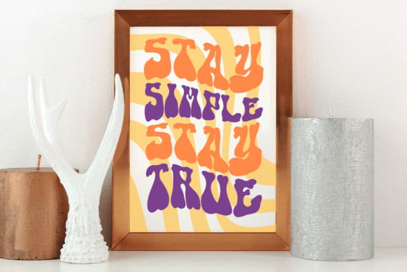 Retro Bones Font PNG with transparent background - Preview 5