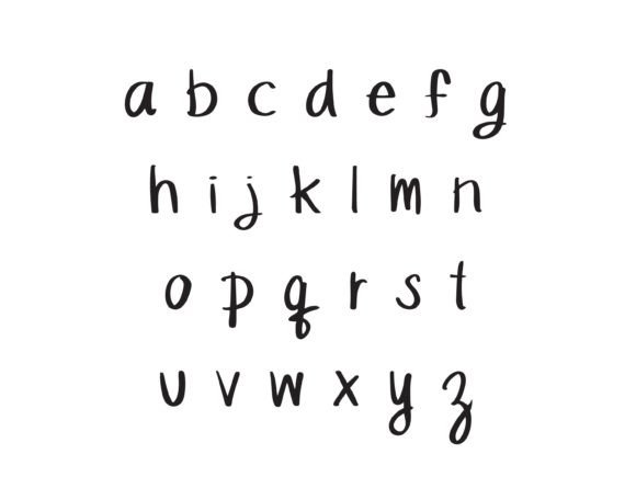 Ronni Font PNG with transparent background - Preview 2