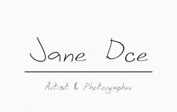 Semine's Handwriting Font PNG with transparent background - Preview 3