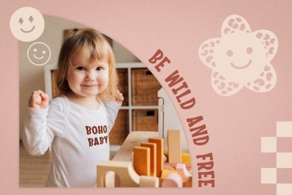 Sloppy Clay Font PNG with transparent background - Preview 3