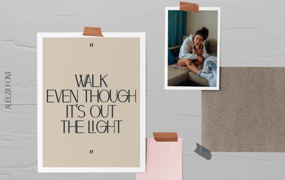 Aleeza Font - Preview 3
