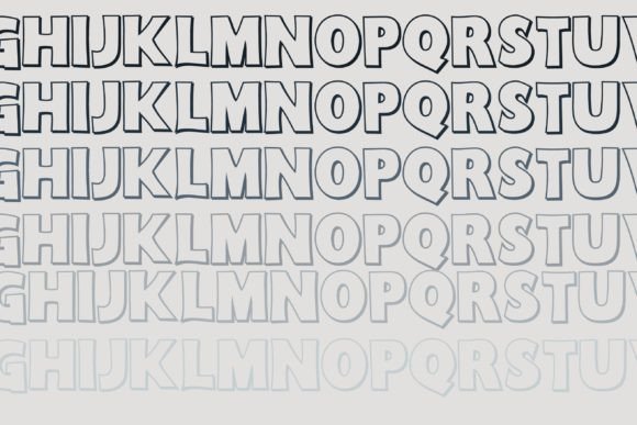 Band Bop Font - Preview 3