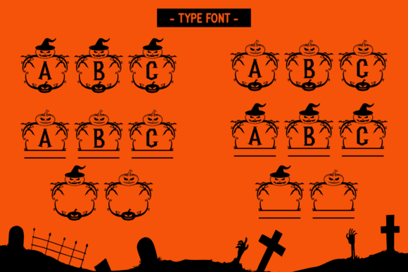 Batpumpkin Font - Preview 3
