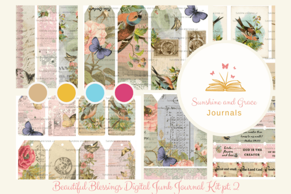 Beautiful Blessings Ephemera Kit