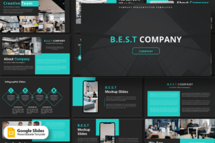 Best Company - Google Slides Template Graphic by alonkelakon · Creative ...