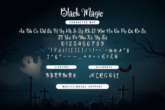 Black Magic Font - Preview 6