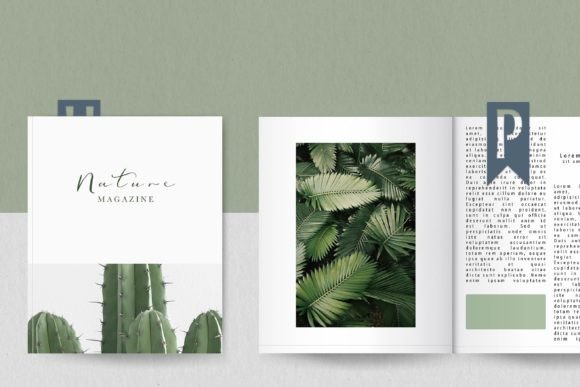 Bookmark Monogram Font - Preview 1