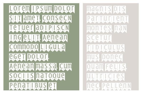 Bookmark Monogram Font - Preview 3