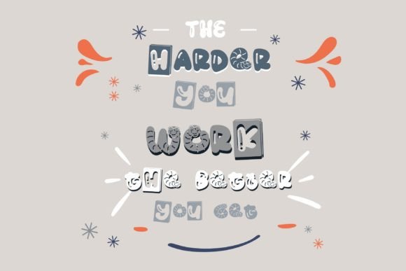 Boozy Bookworm Font - Preview 2