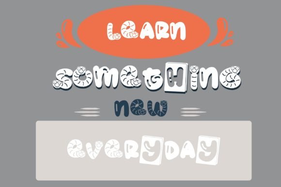 Boozy Bookworm Font - Preview 5