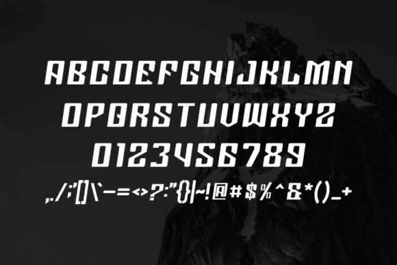 Bronkcal Font - Preview 3