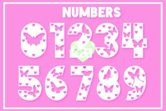 Butterfly Lover Font - Preview 2