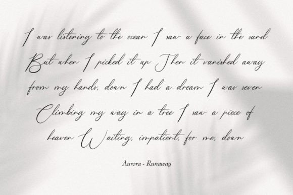 Calligrapher Font - Preview 3