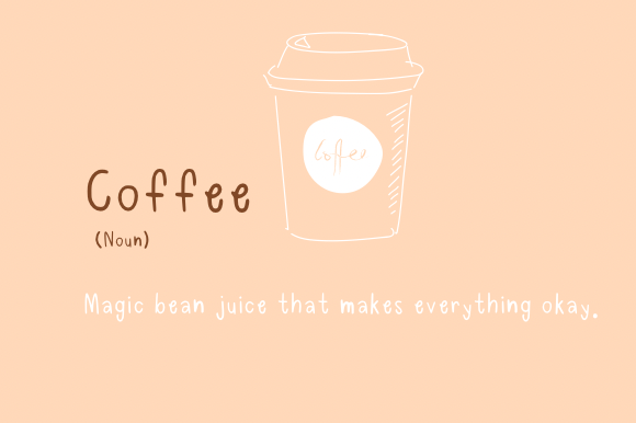 Coffee Lover Font - Preview 1