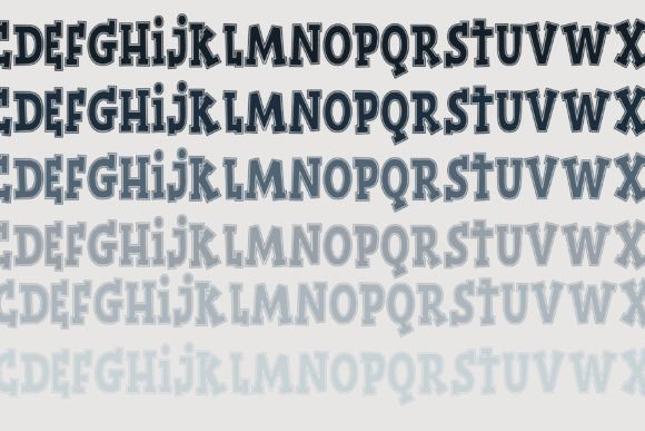 College Freshman Font PNG with transparent background - Preview 4