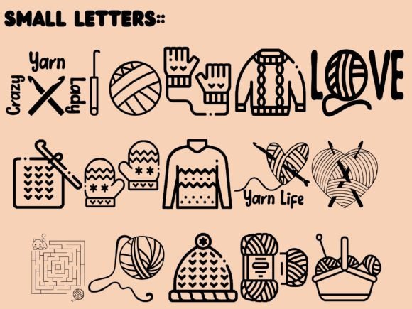 Crochet Font - Preview 3