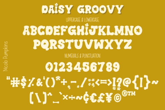 Daisy Groovy Font - Preview 1