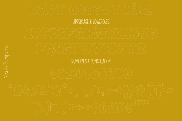 Daisy Groovy Font - Preview 2