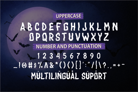 Drac Tombstone Font - Preview 6