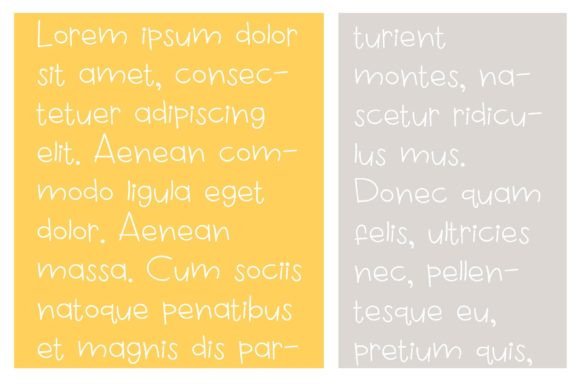 Elementary Hand Font - Preview 3