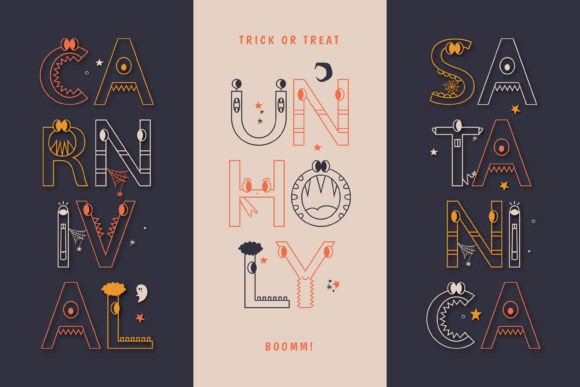 Elmonster Font - Preview 6