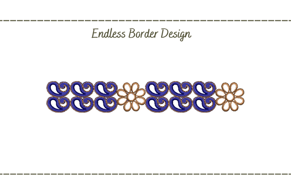 Endless Floral Border