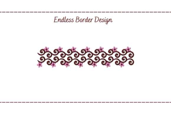 Endless Floral Border