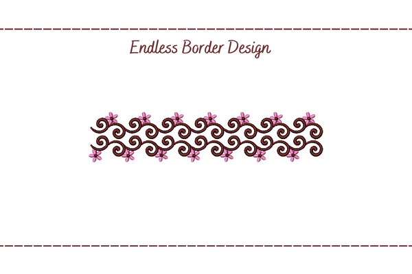 Endless Floral Border