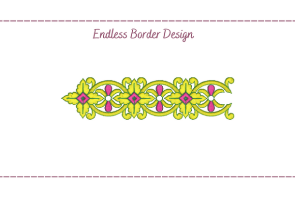 Endless Floral Border