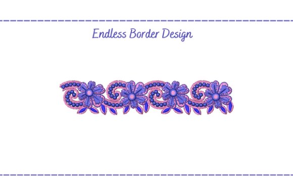 Endless Floral Border