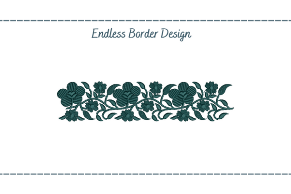 Endless Floral Border