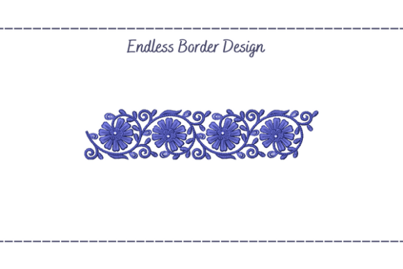 Endless Floral Border