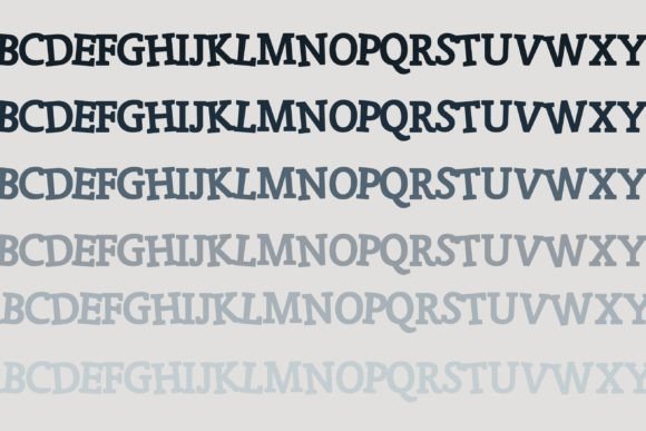 Flashcard Font - Preview 4