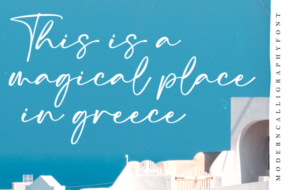 Fortuna Signature Font - Preview 2