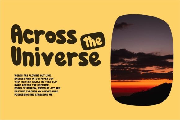 Glodog Font - Preview 1